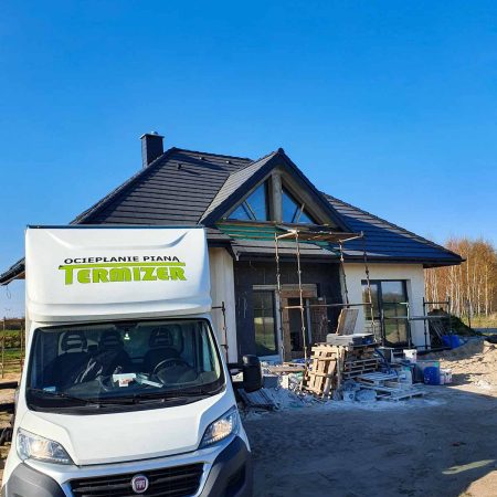 dom jednorodzinny koszalin ocieplanie piana pur 2