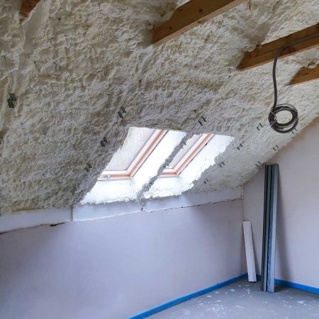 dom jednorodzinny lubiatowo oceplenie piana pur