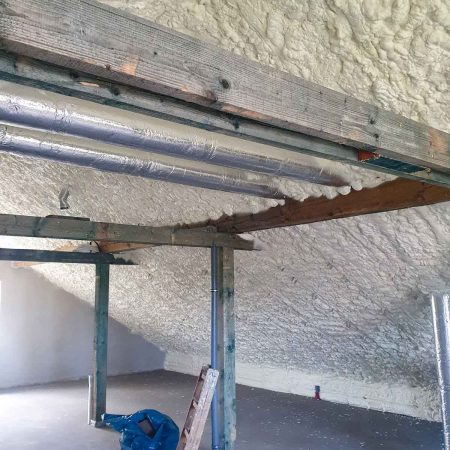 dom karlino ocieplenie dachu piana pur 3