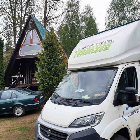 domek porost ocieplenie dachu piana pur