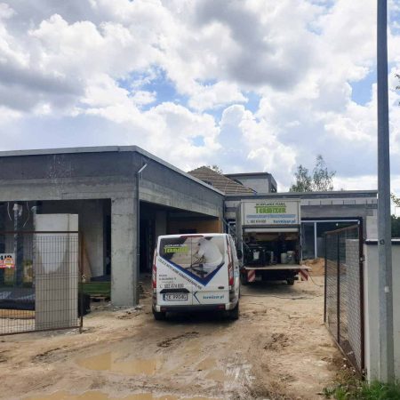 inwestycja jablonna ocieplenie piana poliuretanowa 2