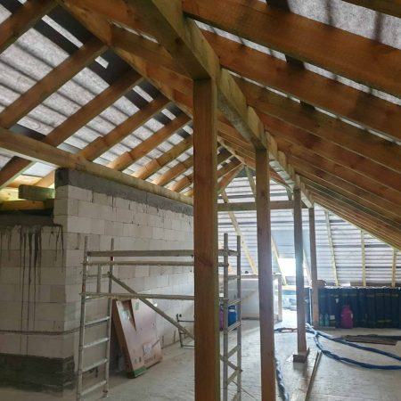 inwestycja jablonna ocieplenie poddasza piana pur 2