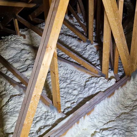 izolacja stropu piana pur