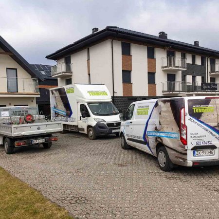 osiedle domkow rowy ocieplanie piana pur